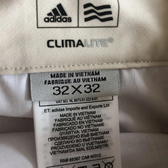 ADIDAS | Men’s tan Climalite pants New Moisture Wicking Fabric - Picture 8 of 10